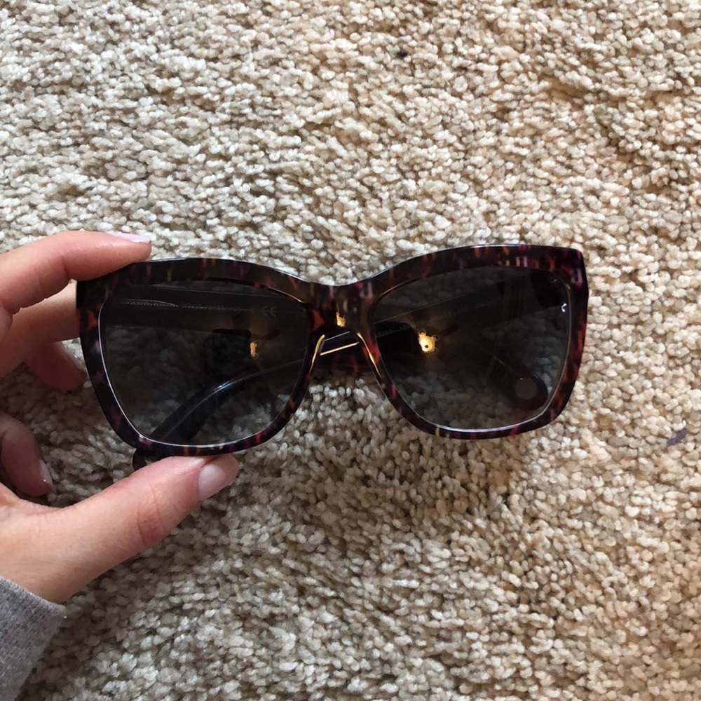 Dolce & Gabbana sunglasses.